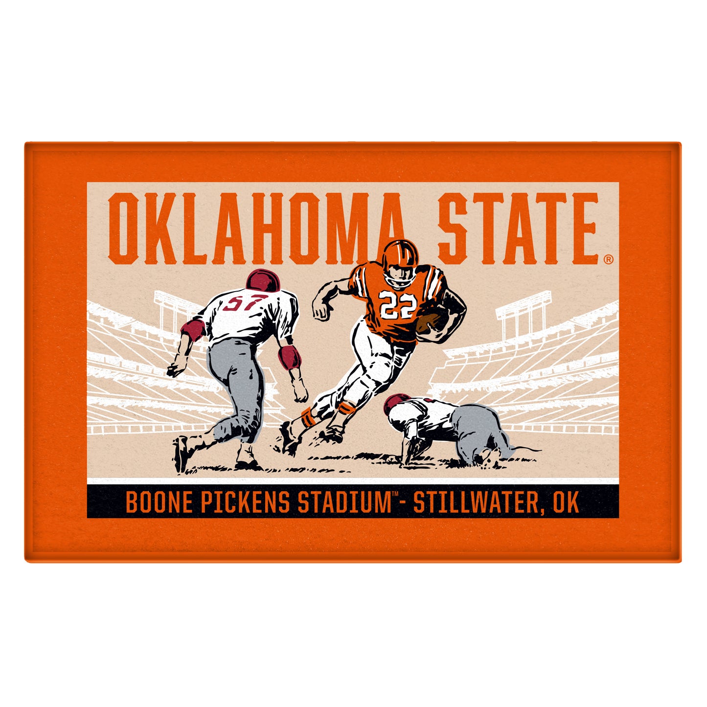 OK State Ticket Starter Mat 19x30