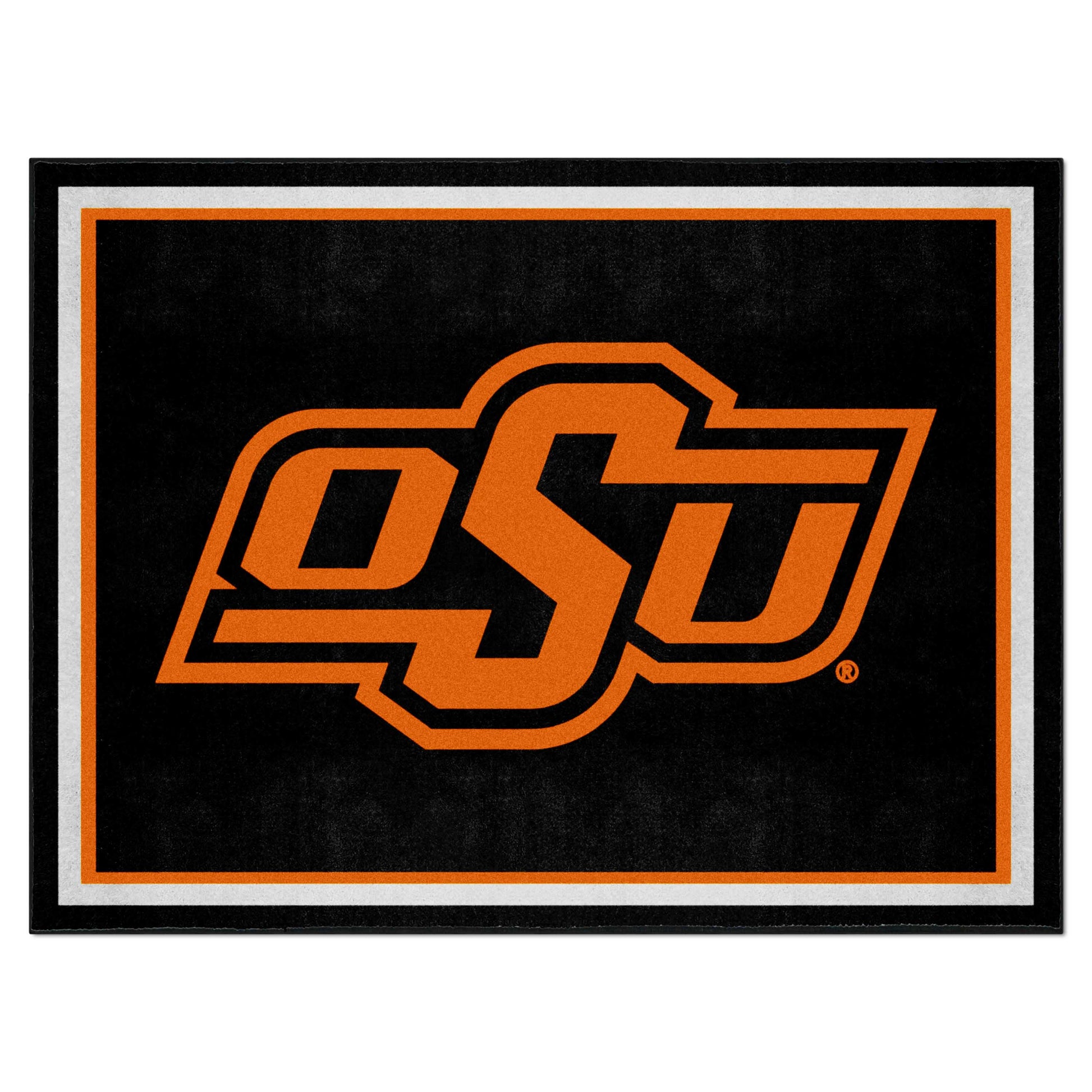 Oklahoma State University 8x10 Rug