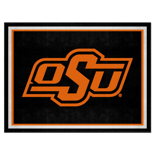 Oklahoma State University 8x10 Rug