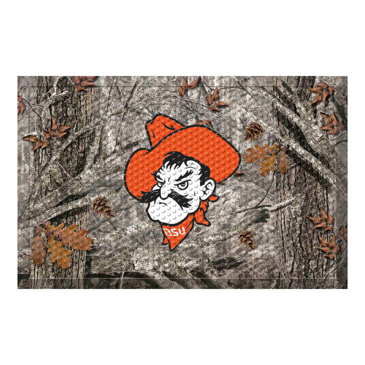 Oklahoma State University Camo Scraper Mat