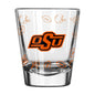 OK State 2oz Ombre Playmaker Shot Glass