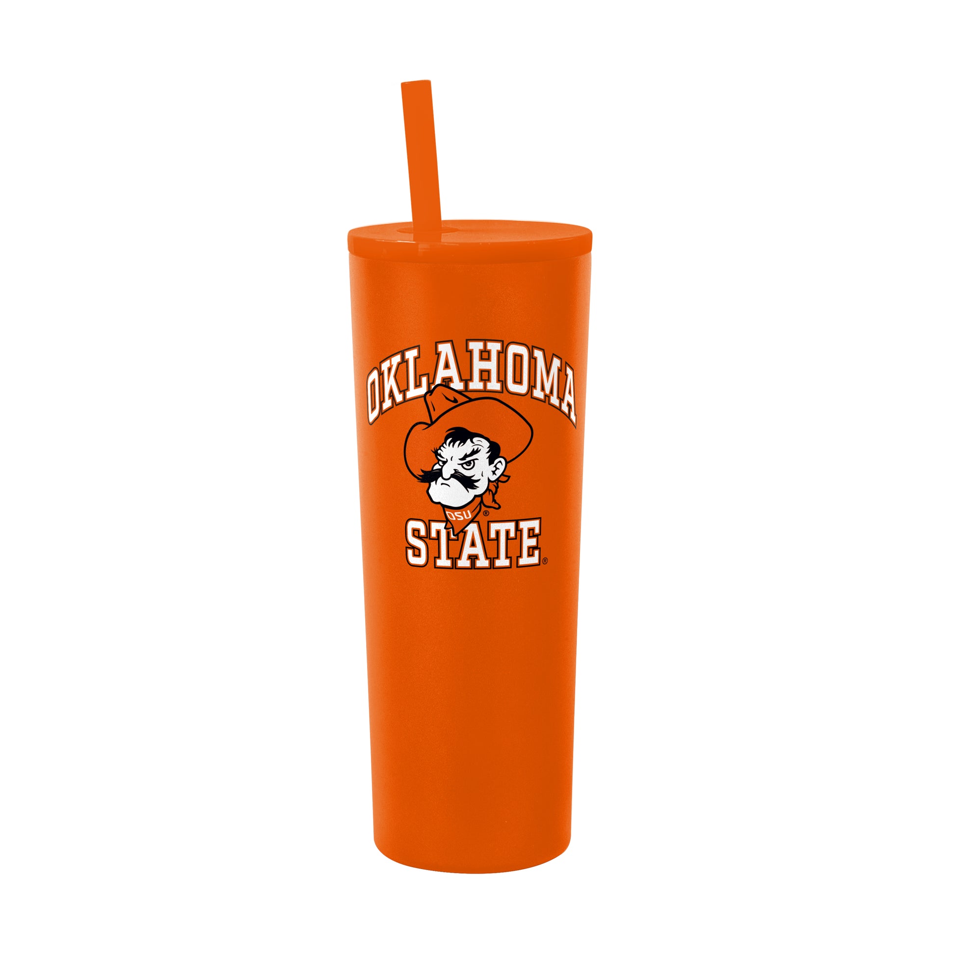 OK State 30oz Athletic SS Straw Tumbler