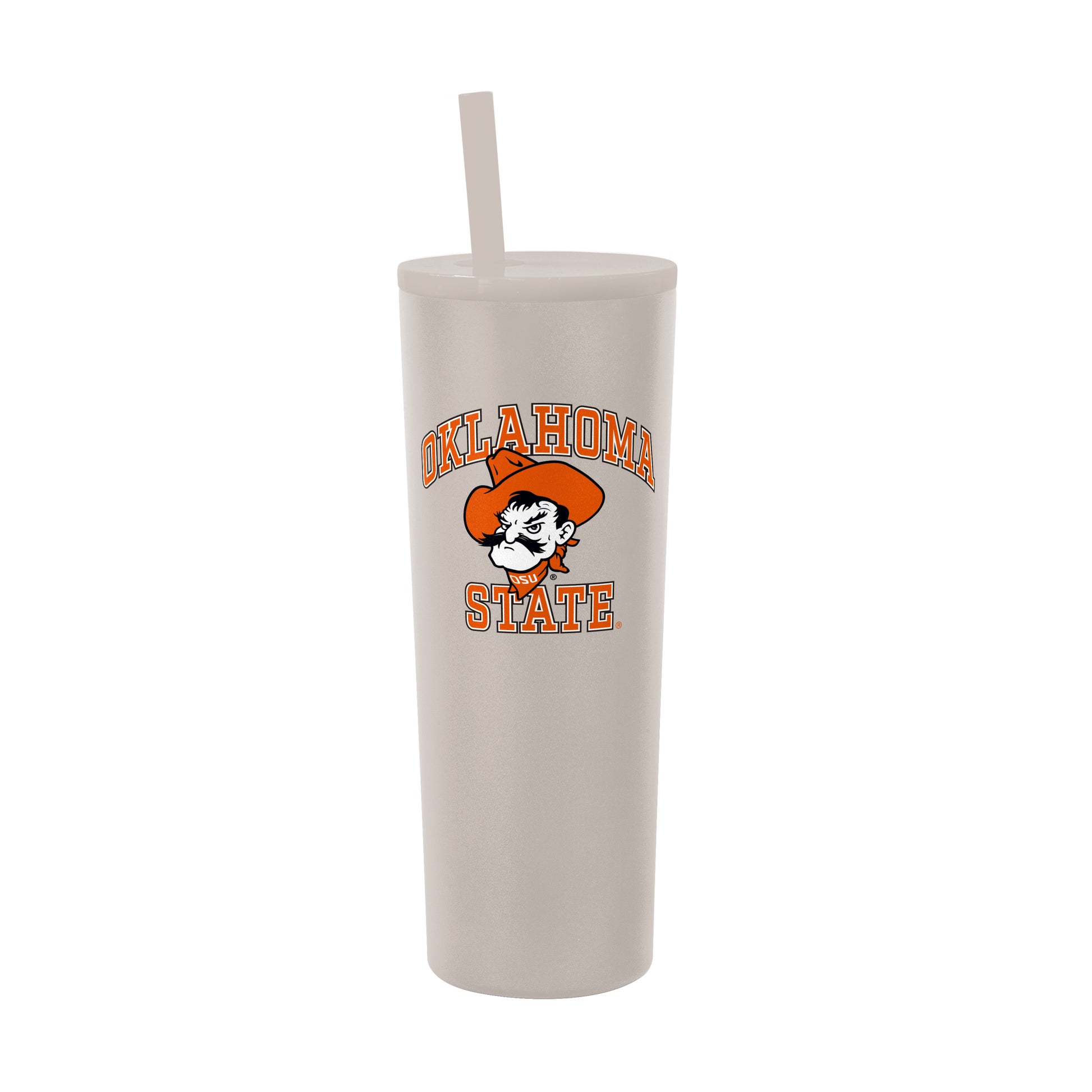 OK State 30oz Athletic SS Straw Tumbler
