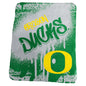 Oregon Classic Graffiti Fleece Throw