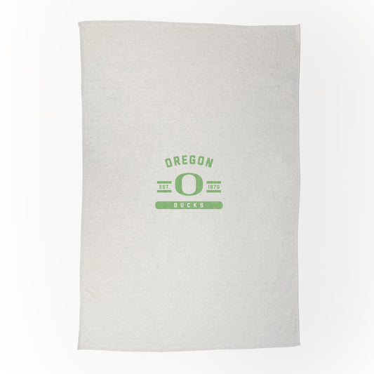 Oregon Sublimated Sweatshirt Blanket
