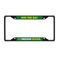 Oregon License Black Trinity Plate Frame