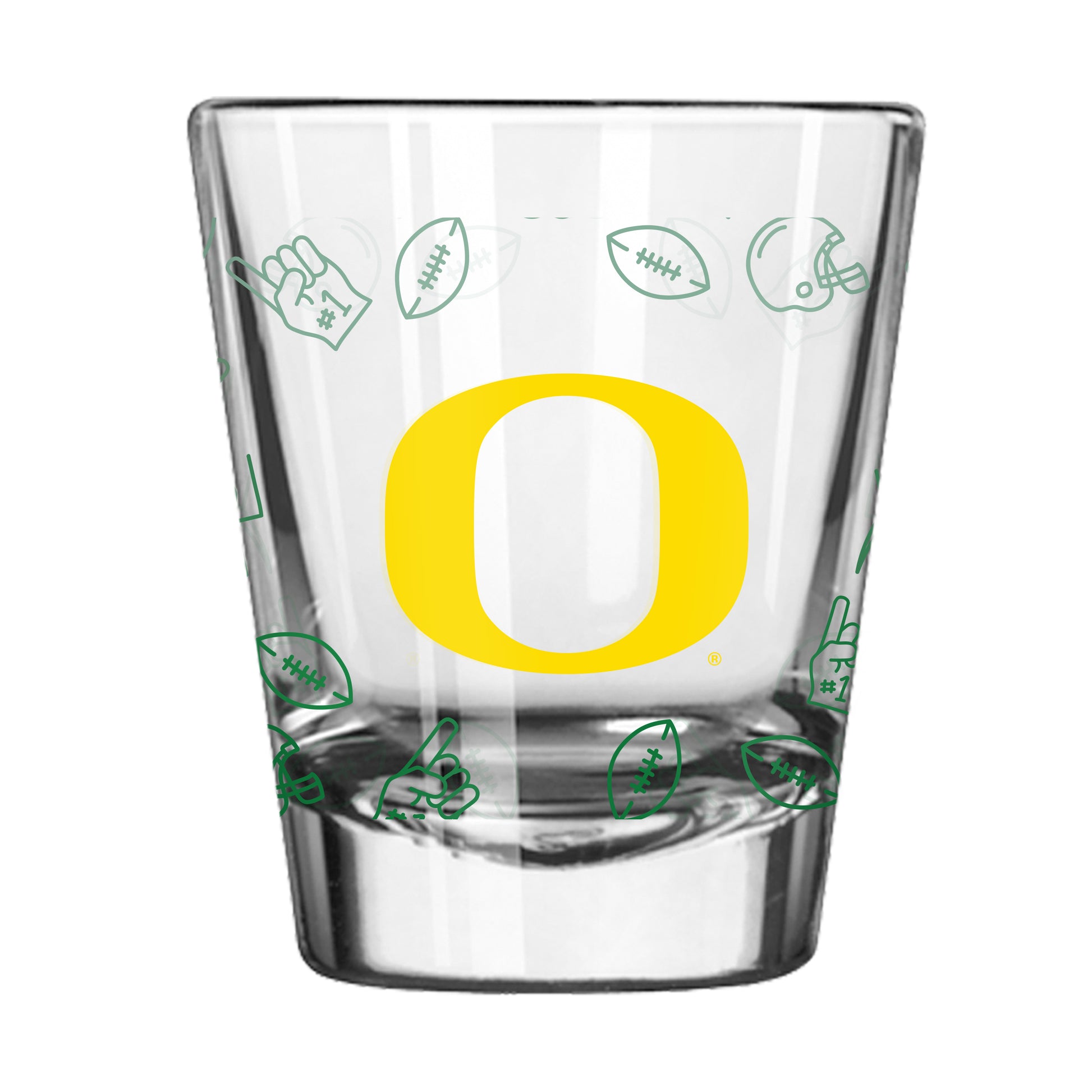 Oregon 2oz Ombre Playmaker Shot Glass
