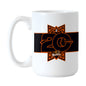 Oregon State 20th Anniversary Baseball 15oz Sublimated Mug