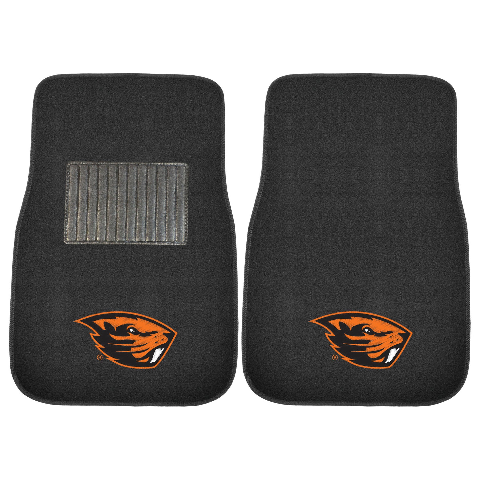 Oregon State University 2-pc Embroidered Car Mat Set