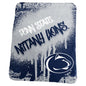 Penn State Classic Graffiti Fleece Throw