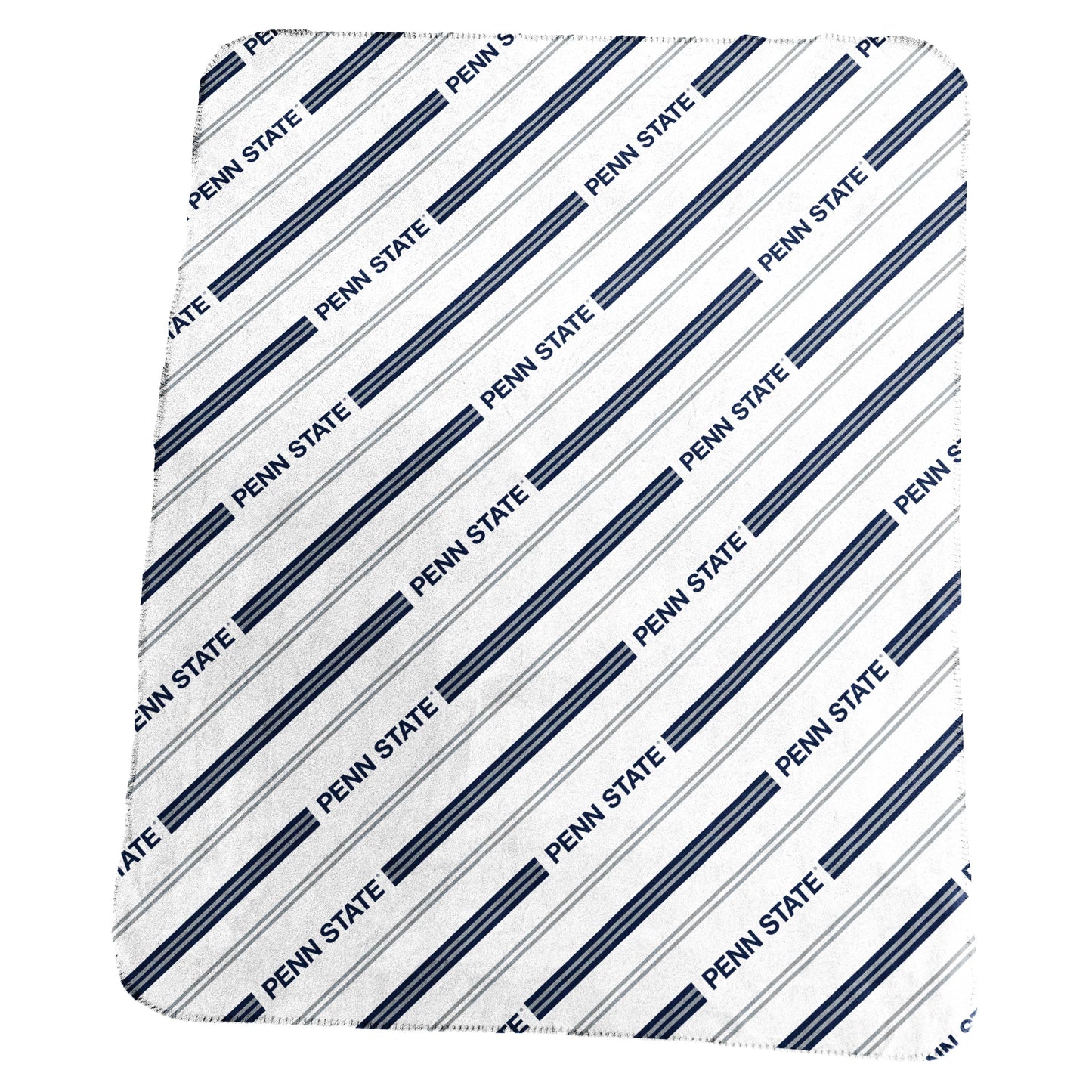 Penn State Classic Vertical Stripe Fleece Throw