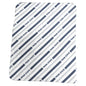Penn State Classic Vertical Stripe Fleece Throw