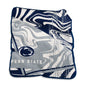 Penn State Swirl Raschel Throw