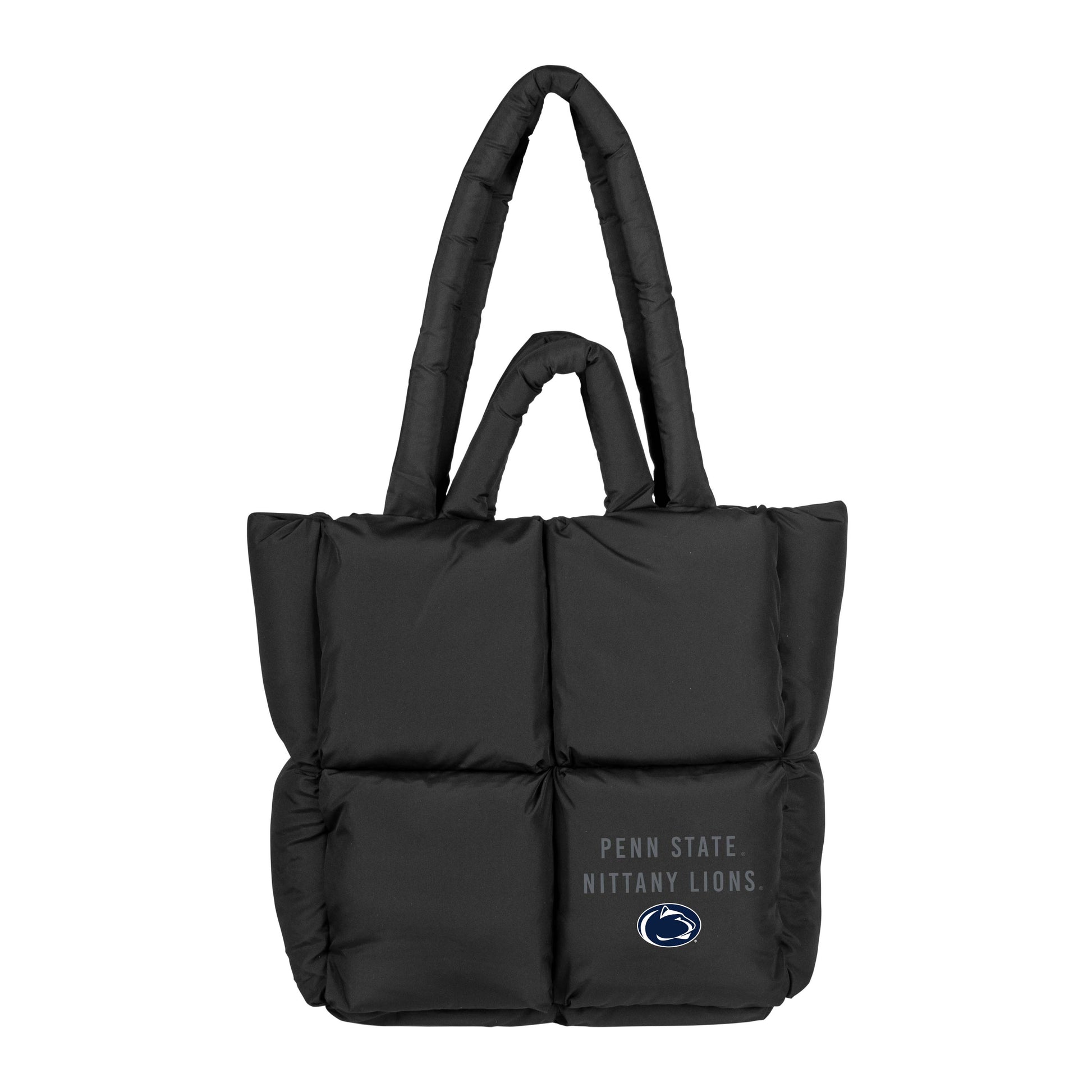 Penn State Black Puff Tote