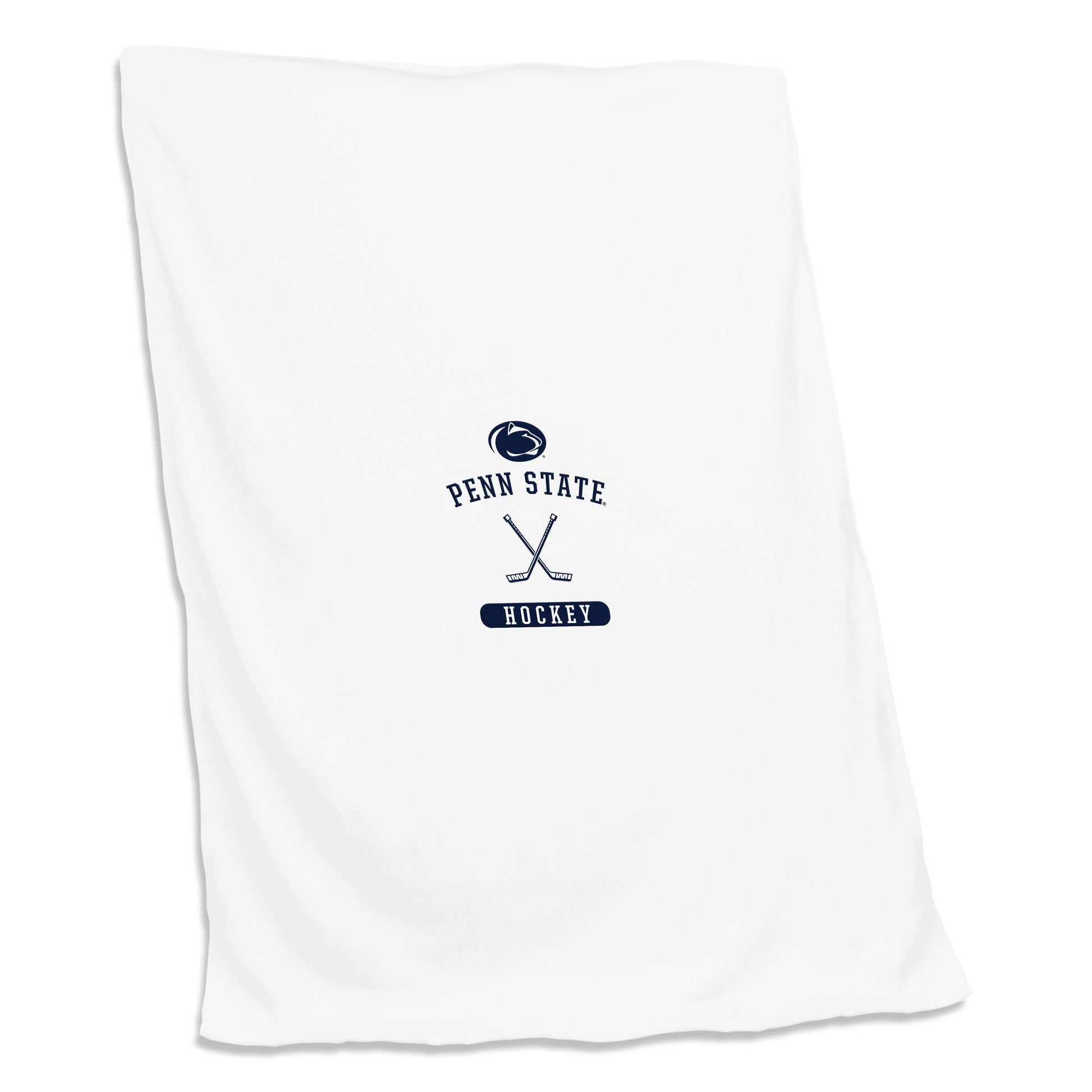 Penn State Screened Hockey Sweatshirt Blanket