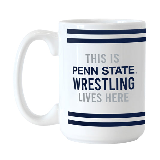 Penn State Wrestling 15oz Sublimated Mug