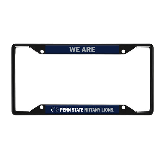 Penn State License Black Trinity Plate Frame