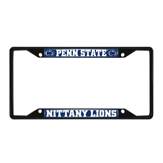 Pennsylvania State University Black License Plate Frame