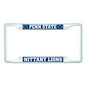 Penn State-White License Plate