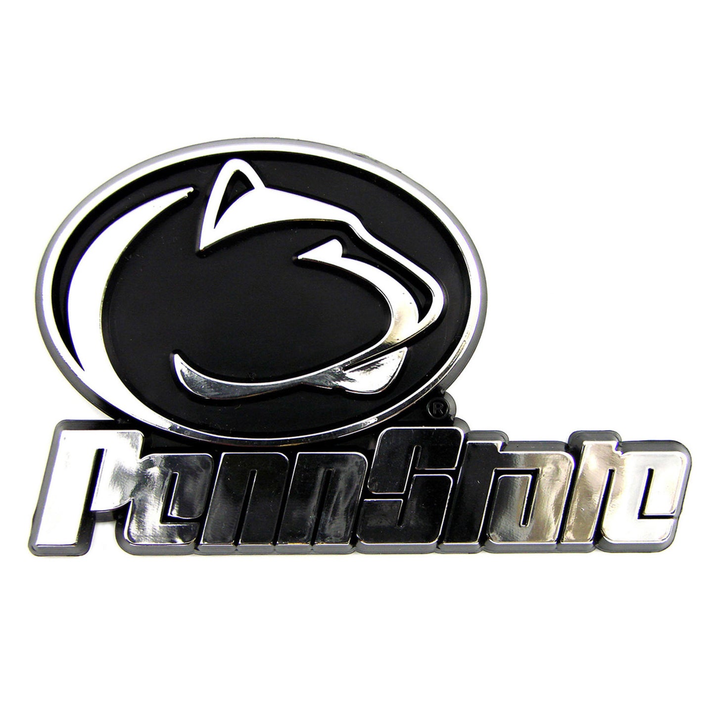 Penn State  Plastic Chrome Emblem