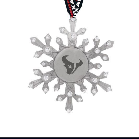 NFL Houston Texans Snowflake Collectible Ornament