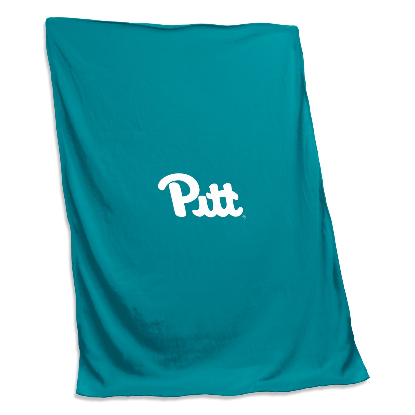Pittsburgh Aqua Screened Sweatshirt Blanket