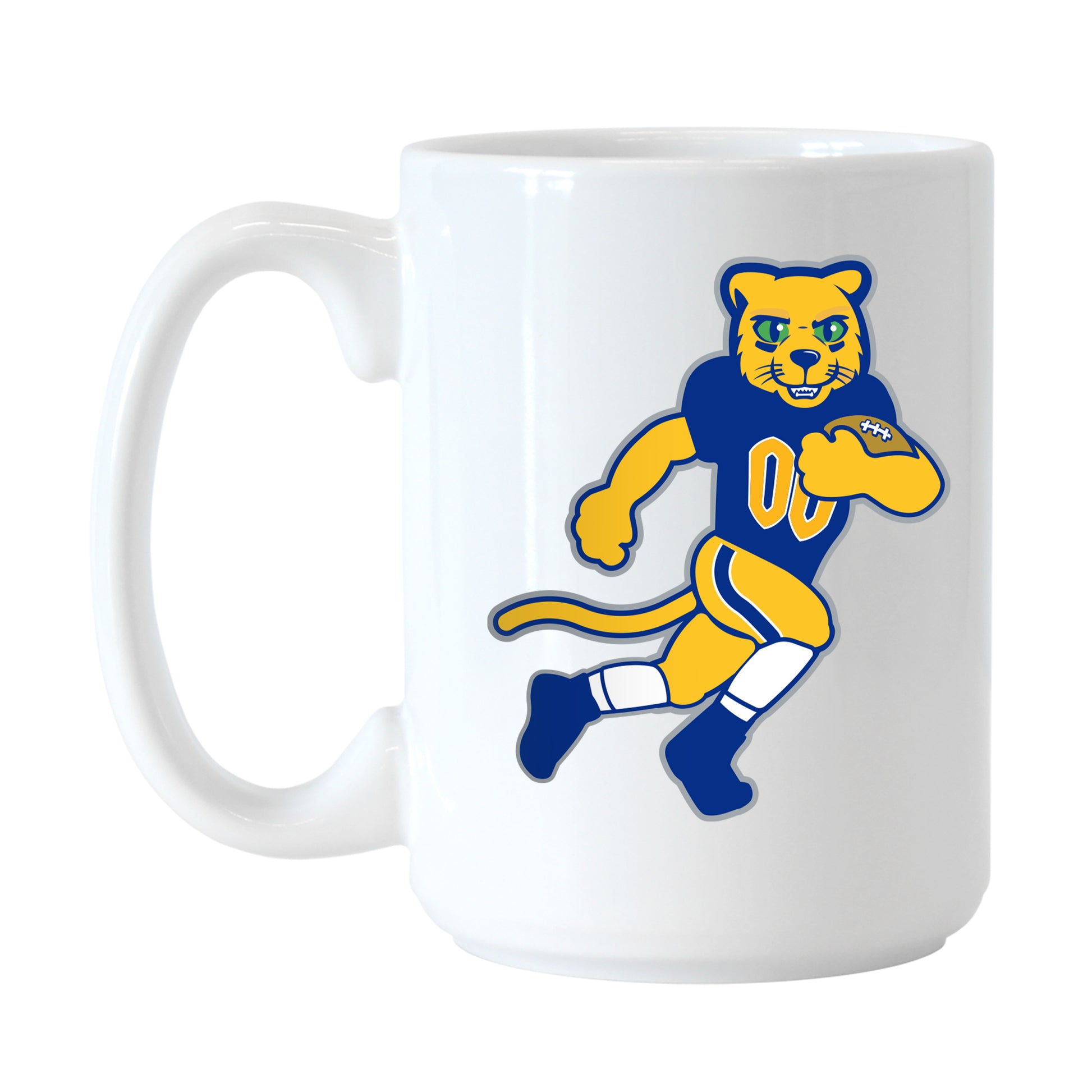 Pittsburgh 15oz Football Mascot Sublimated Mug