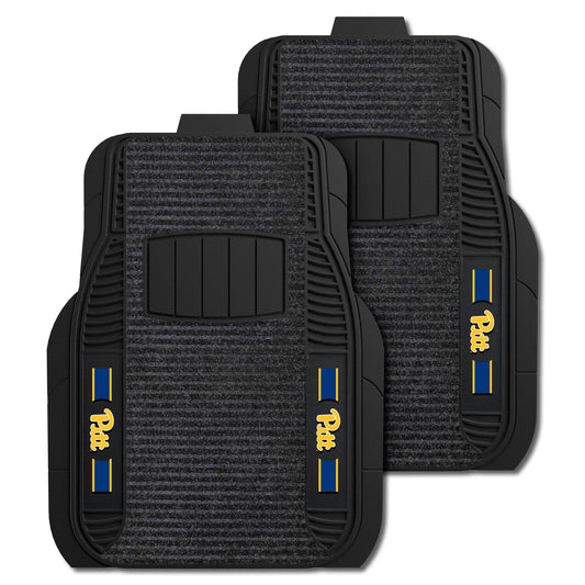 University of Pittsburgh 2-pc Deluxe Car Mat Set