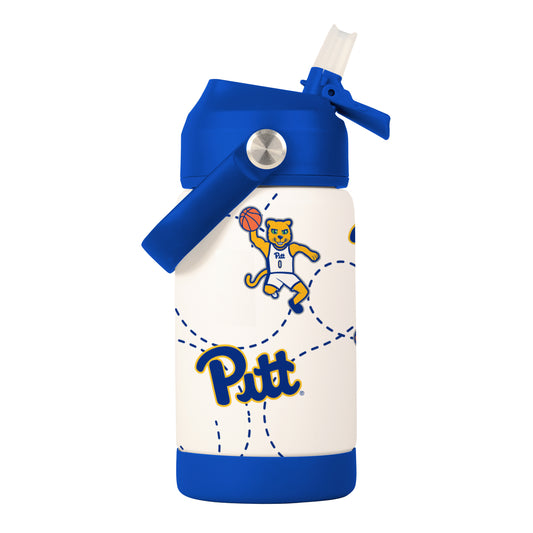 Pittsburgh 12oz Basketball Mascot SS Kids Bottle