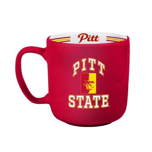 Pitt State (KS) 15oz Stripe Mug