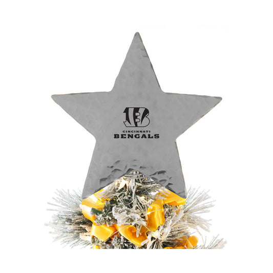 NFL Cincinnati Bengals Star Tree Topper