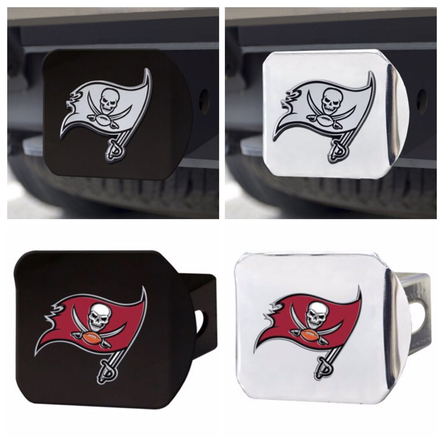 Tampa Bay Buccaneers hitch cover.