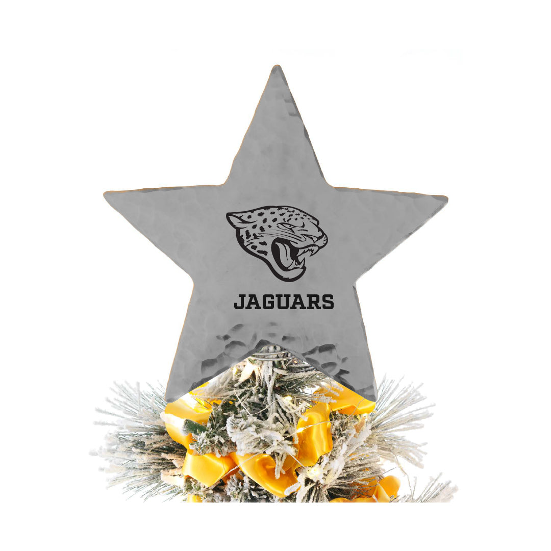NFL Jacksonville Jaguars Star Tree Topper