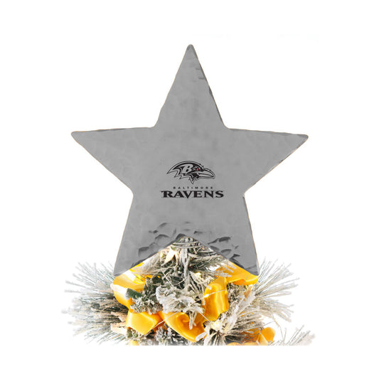 NFL Baltimore Ravens Star Tree Topper