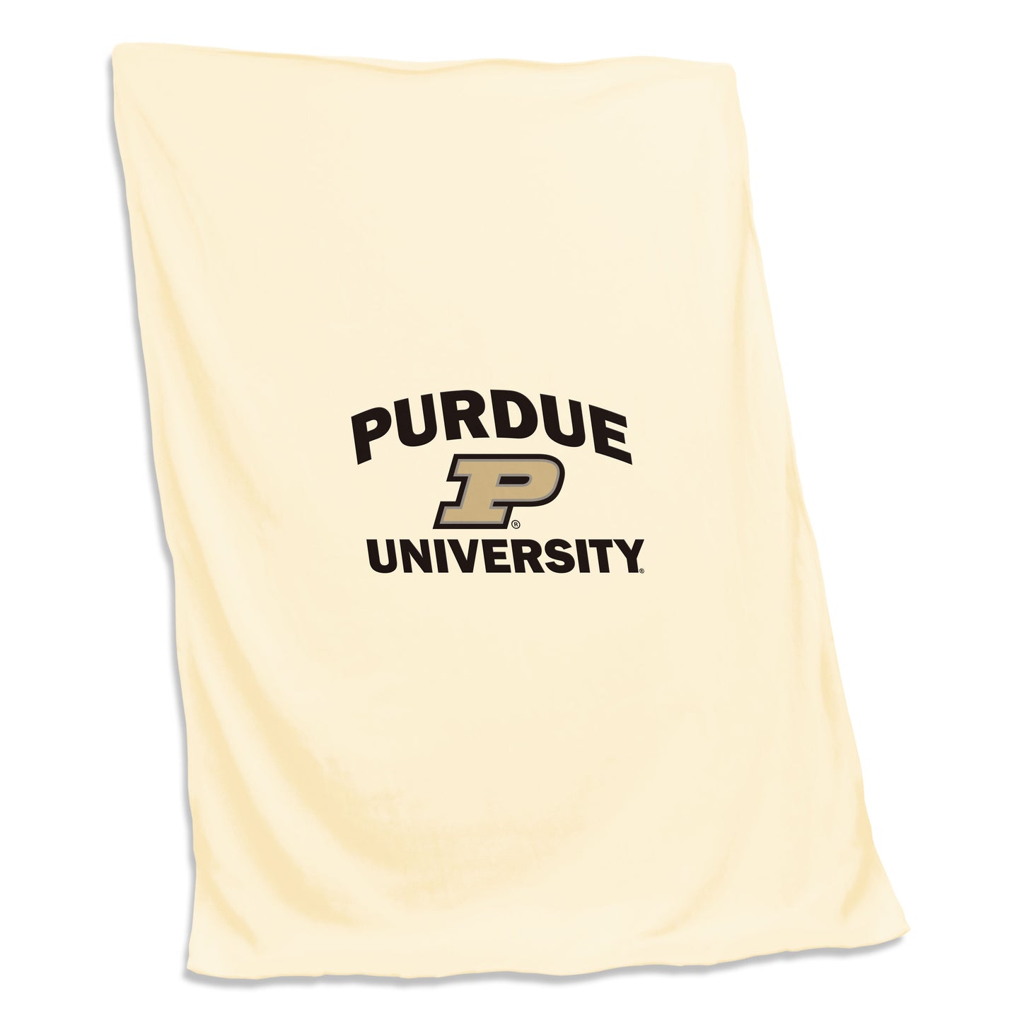 Purdue Screened Sweatshirt Blanket