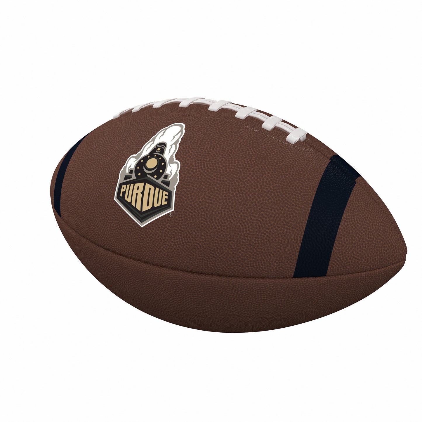 Purdue Team Stripe Official-Size Composite Football