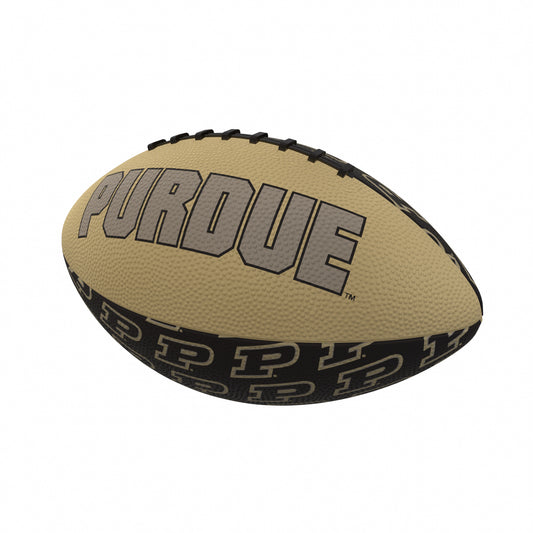 Purdue Repeating Mini-Size Rubber Football