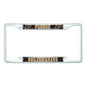 Purdue University-White License Plate Frame