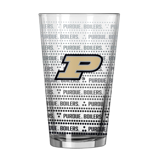 Purdue 16oz Chant Fade Pint Glass