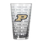 Purdue 16oz Chant Fade Pint Glass