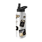 Purdue 34oz White Dreamweave Quencher Bottle