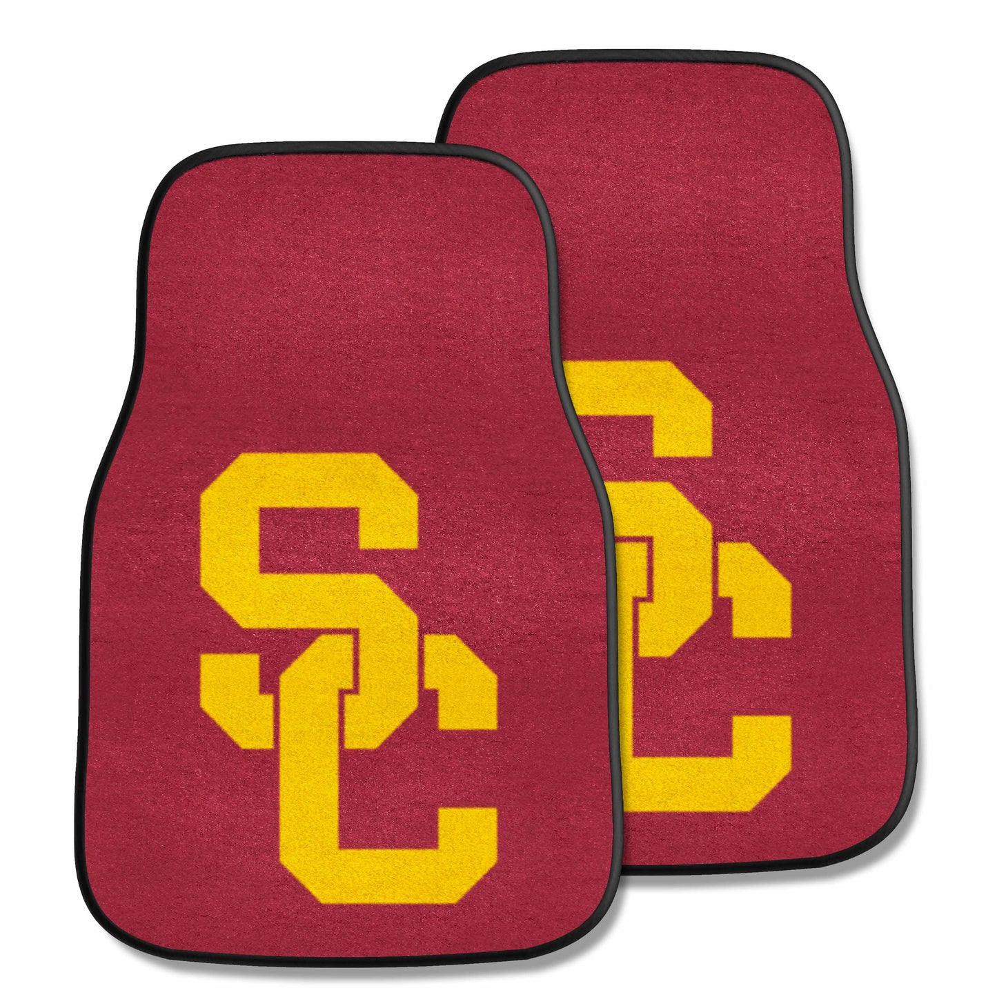 University of Southern Califor 2-pc Carpet Car Mat Set
