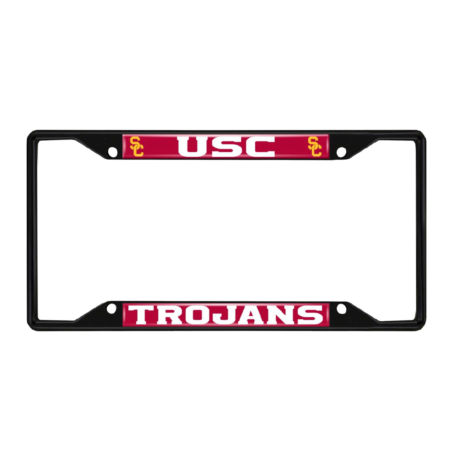 University of Southern California Black License Plate Frame