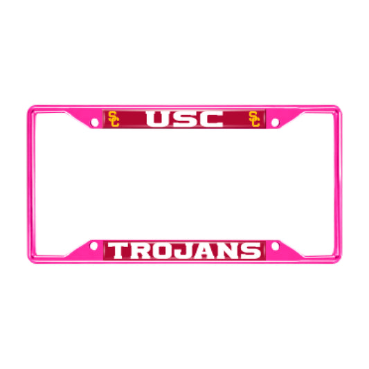University of Southern California-Pink License Plate Frame