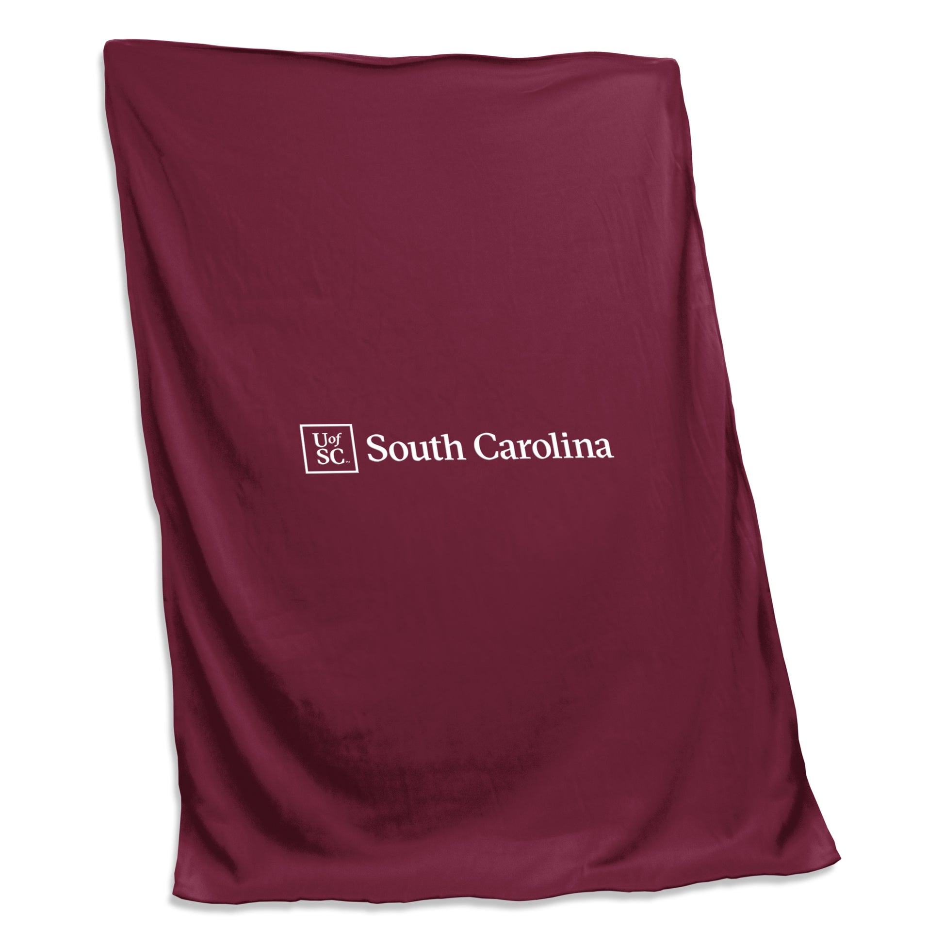 South Carolina Maroon Sweatshirt Blanket (Screened)
