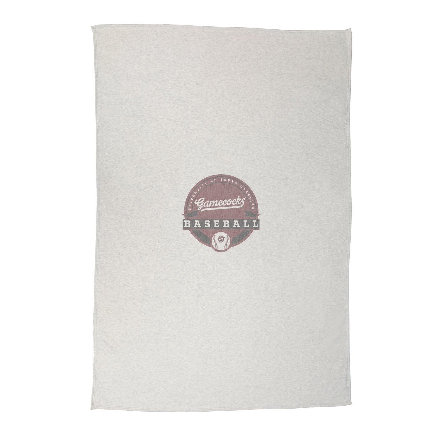 South Carolina Baseball Sublimated Sweatshirt Blanket