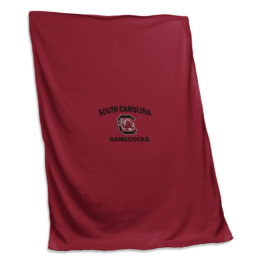 South Carolina Screened Sweatshirt Blanket