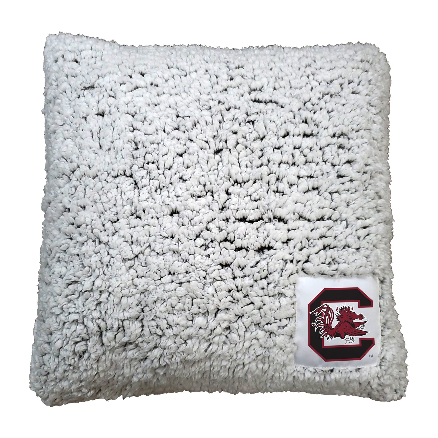 South Carolina Frosty Throw Pillow
