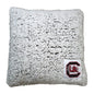 South Carolina Frosty Throw Pillow