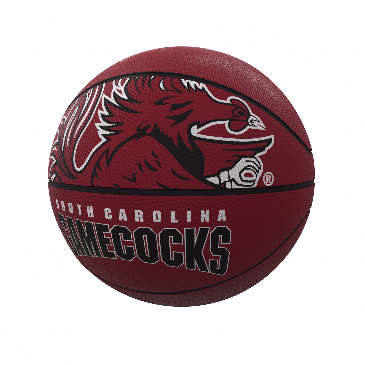 South Carolina Mascot Official-Size Rubber Basketball